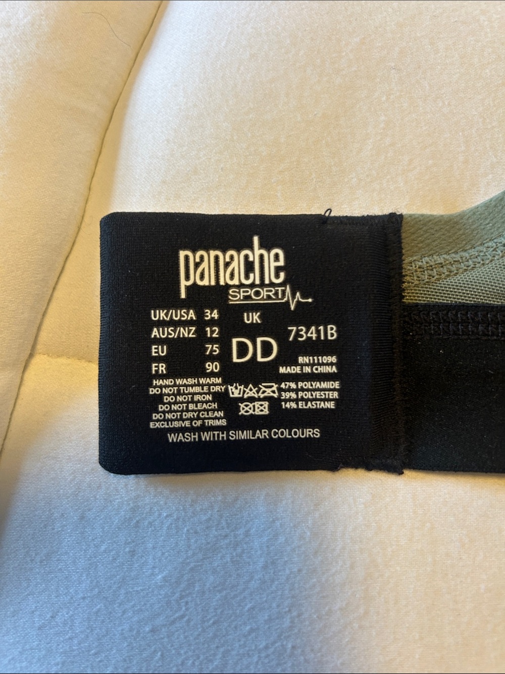 Panache Sports Bra 7341B size 34DD New with tags - Picture 5 of 6